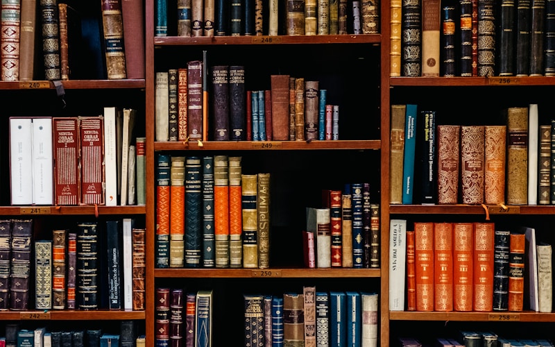 Modern library representing centralized company knowledge and SOPs